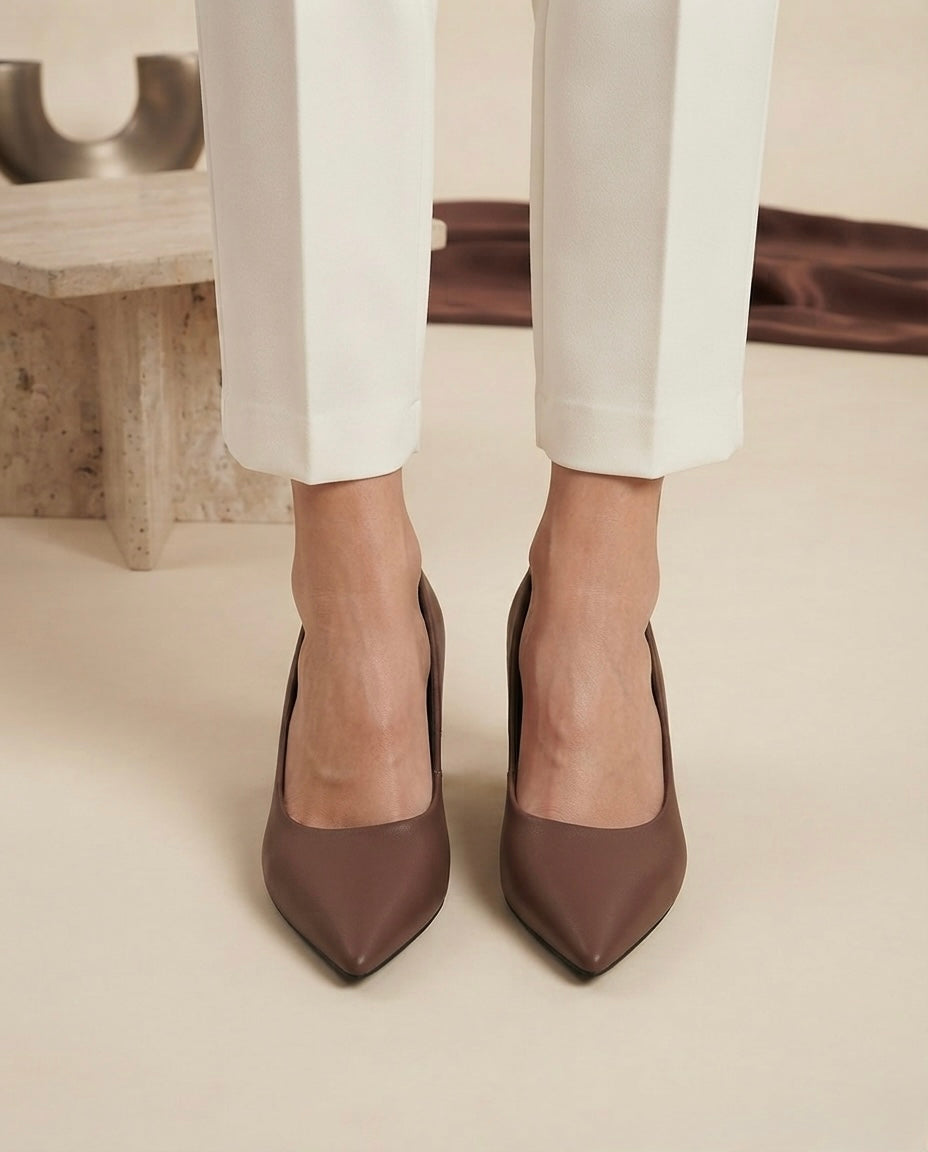 Class Brown Heel