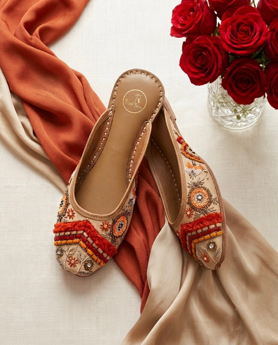 Tripti Open back jutti (Mule)