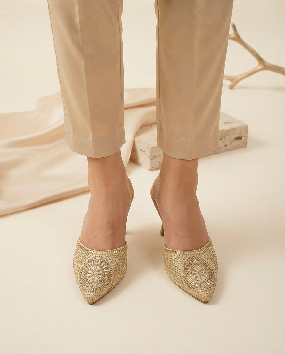 Casey Cream Heel