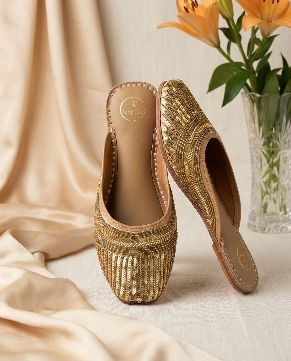 Katrina Open back jutti (Mule)