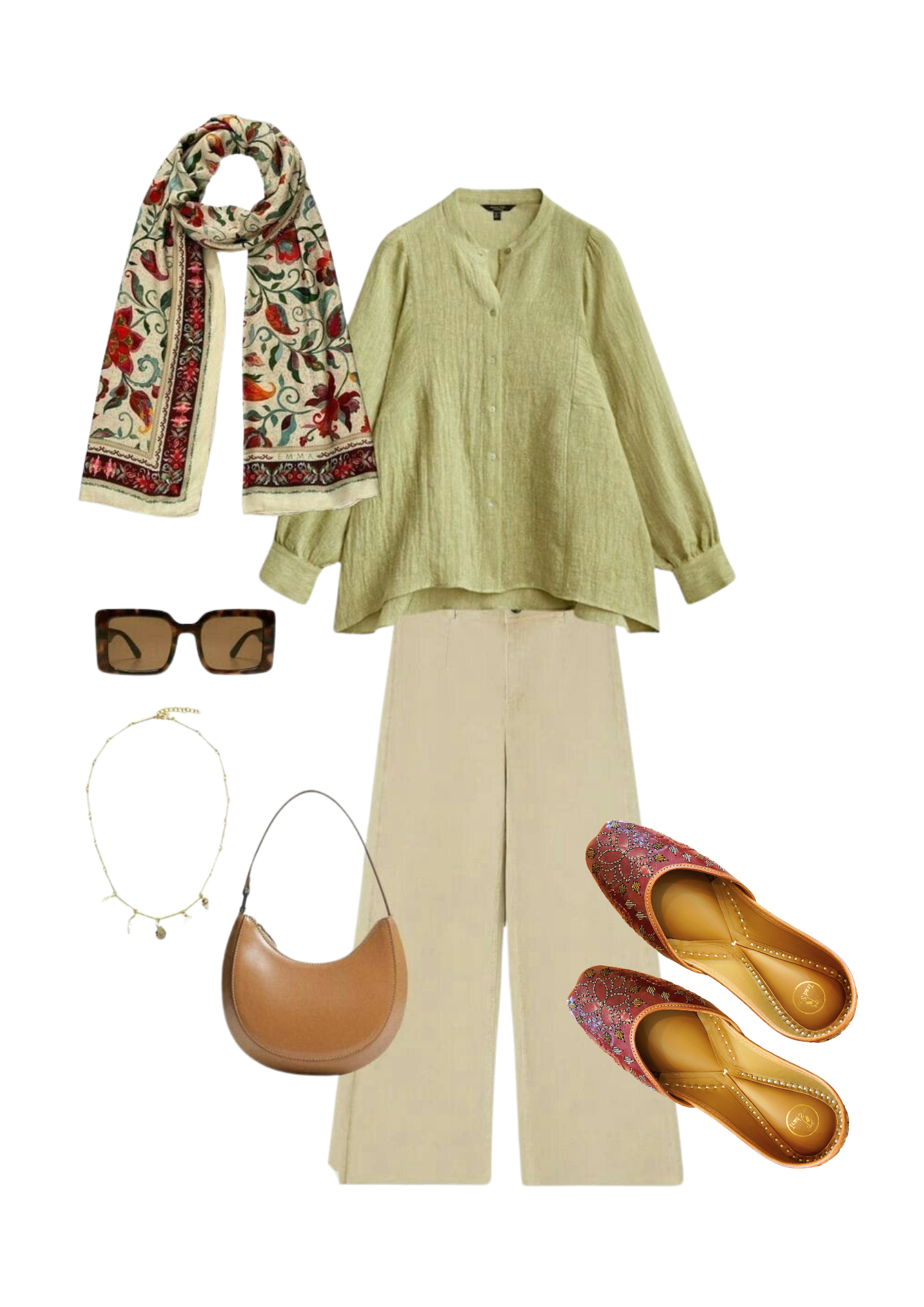 Mahi pure leather punjabi jutti for women