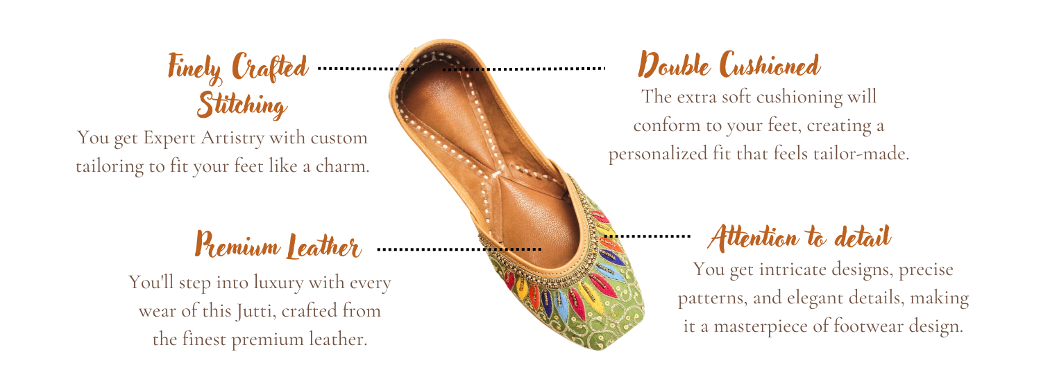 Featuring highlights of Phulkari fiesta punjabi hjutti for ladies by tradsew