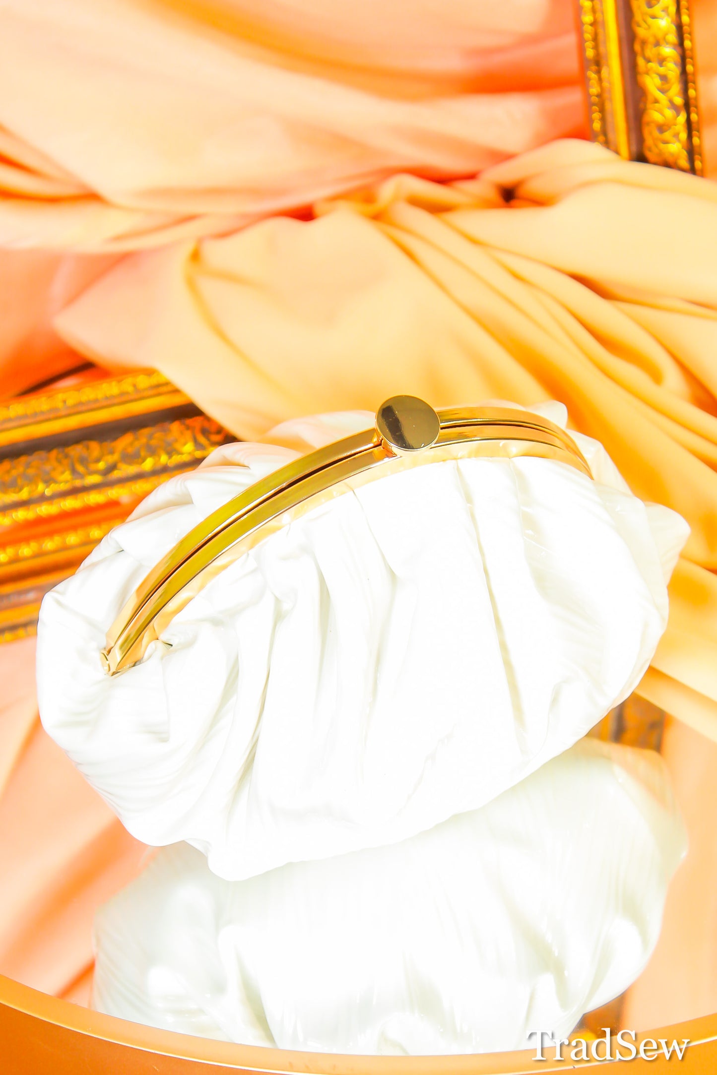 Raina White Handcrafted Designer Handbag for Women