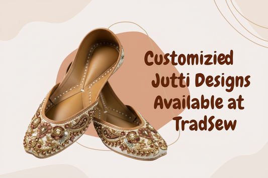 Customized Punjabi jutti for women