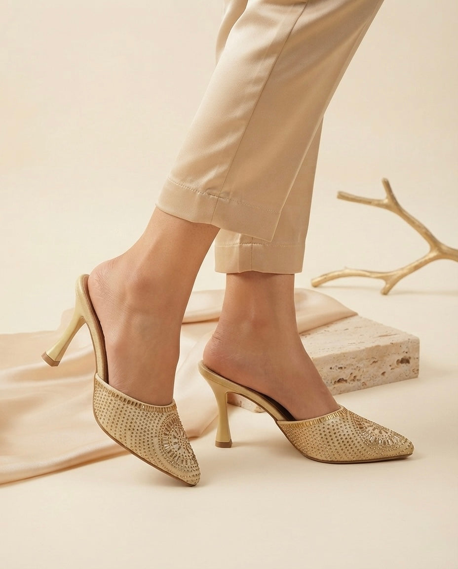 Casey Cream Heel