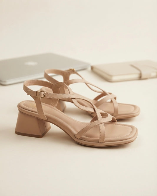 Detroit Heel 1” Cream
