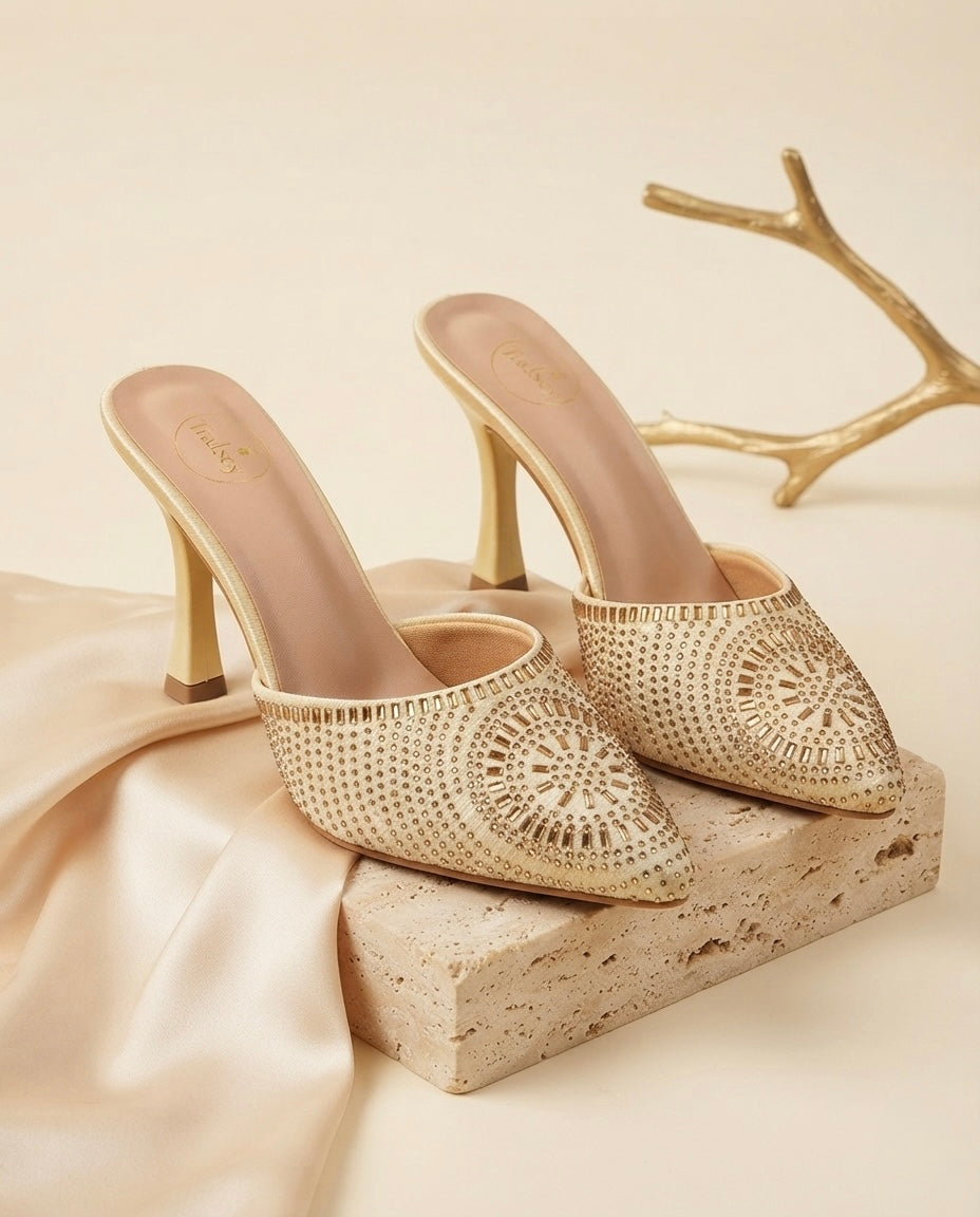 Casey Cream Heel