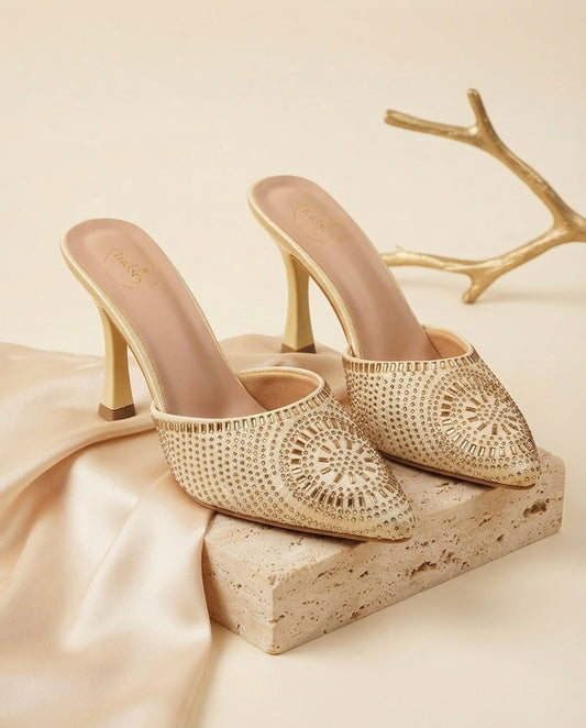 Casey Cream Heel