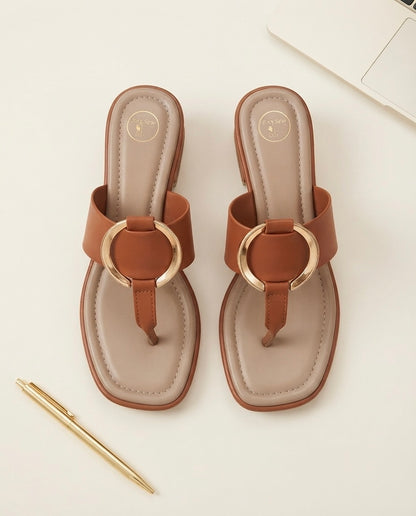 Florida Heel 1” Brown