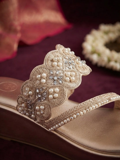Golden Zariya Wedge