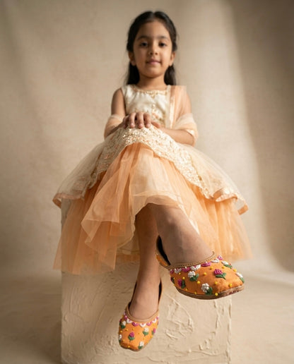 Tangerine Kids Jutti