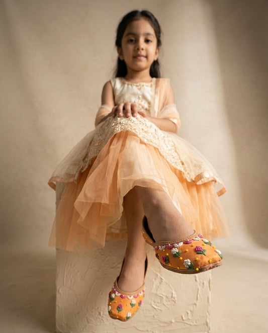 Tangerine Kids Jutti