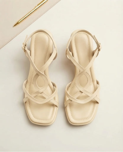 Detroit Heel 1” Cream