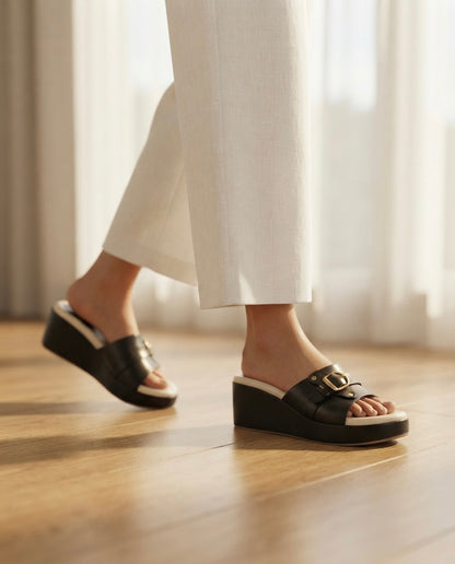 Athens Wedges 2” Black