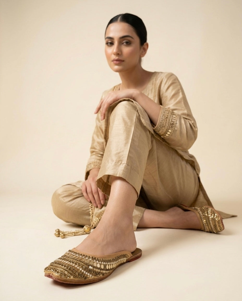 Priyanka Open back jutti (Mule)