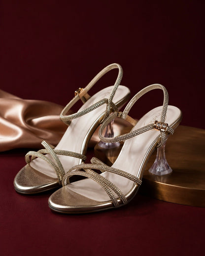 Brinkz Gold Heel