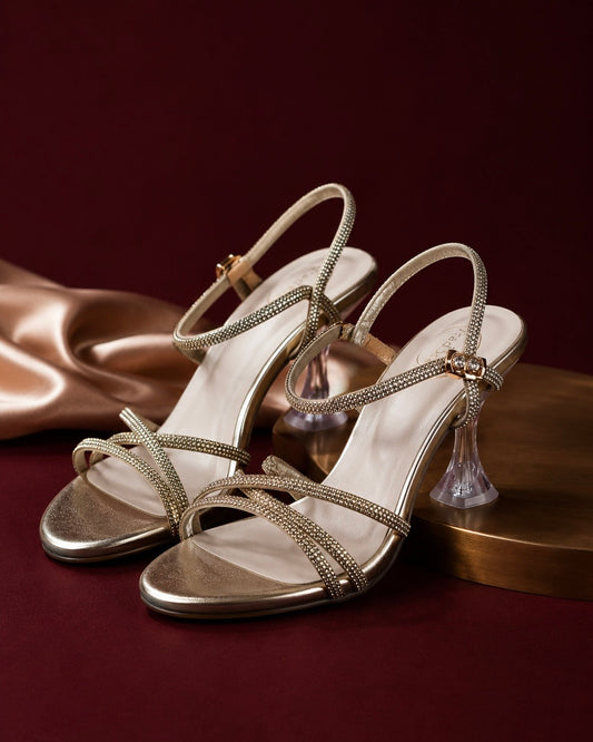 Brinkz Gold Heel