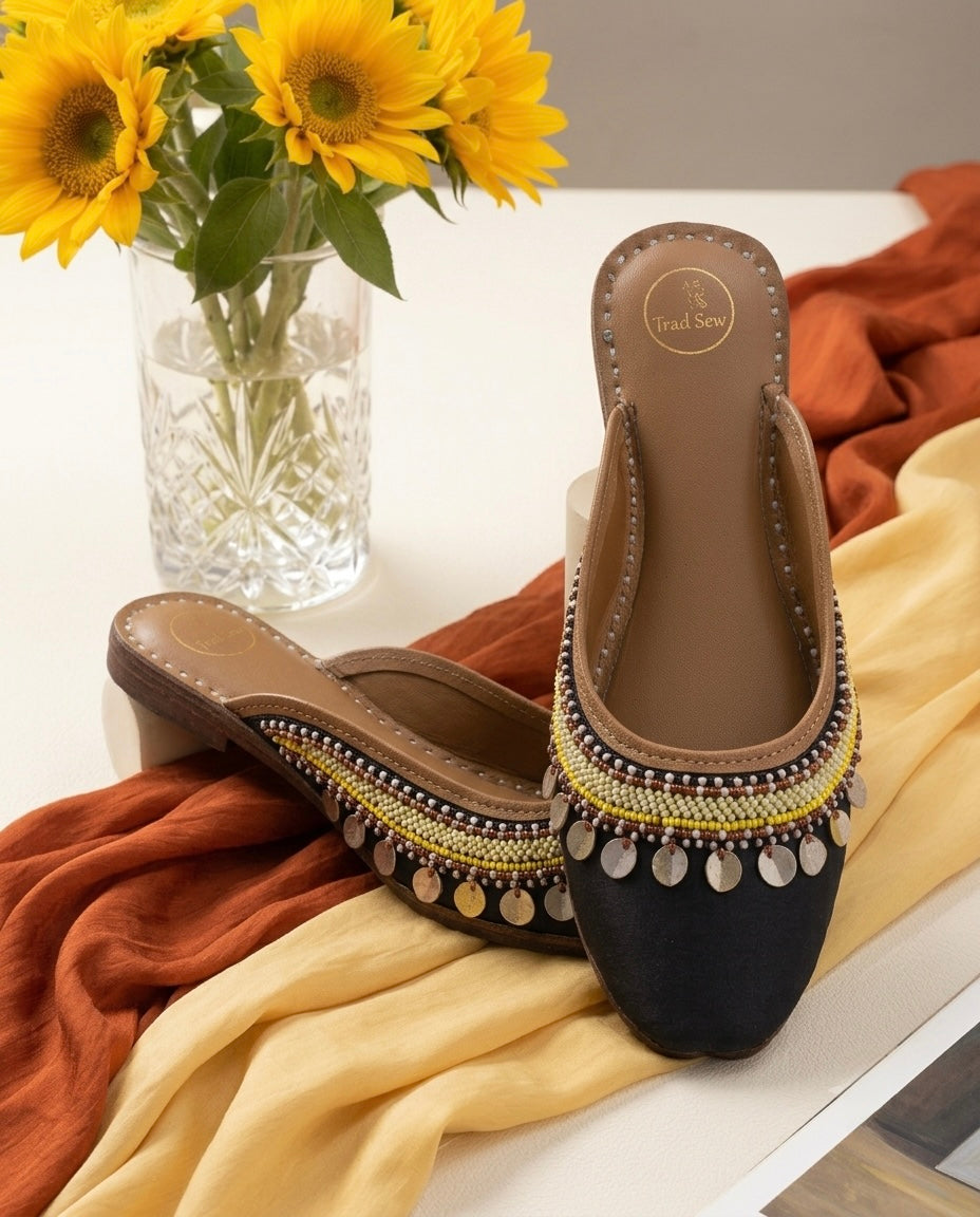 Radhika Open back Jutti (Mule)