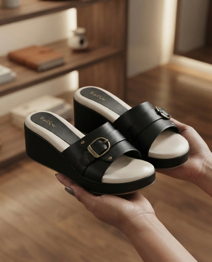 Athens Wedges 2” Black