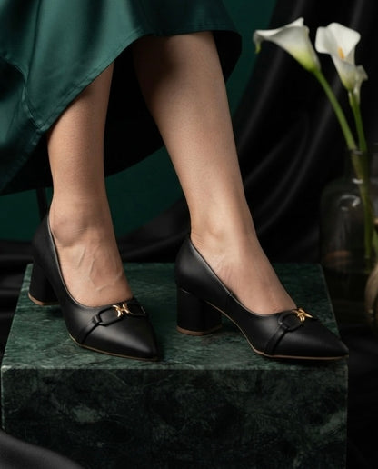 Bash Black Heel