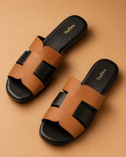 Bluff Flat Black Brown