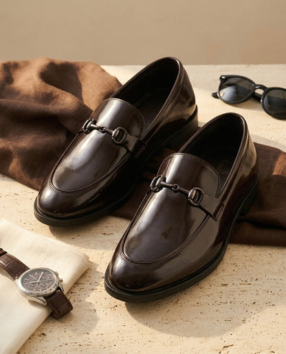 Emil (Brown Leather Loafers)