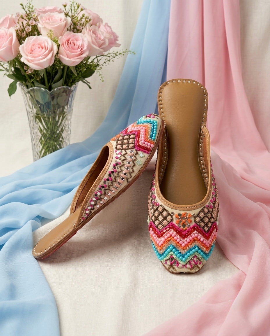 Deepika Open back jutti (Mule)