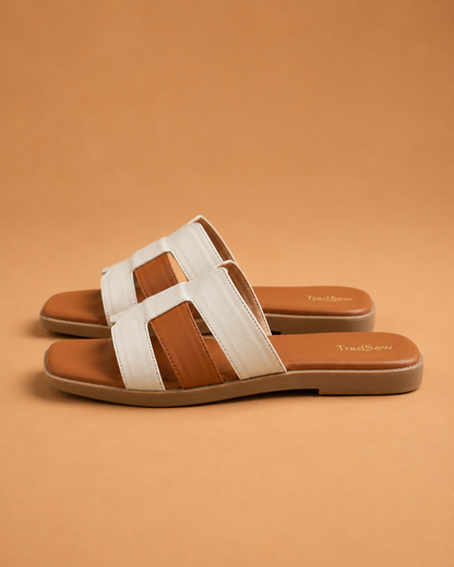 Bluff Flat Brown White