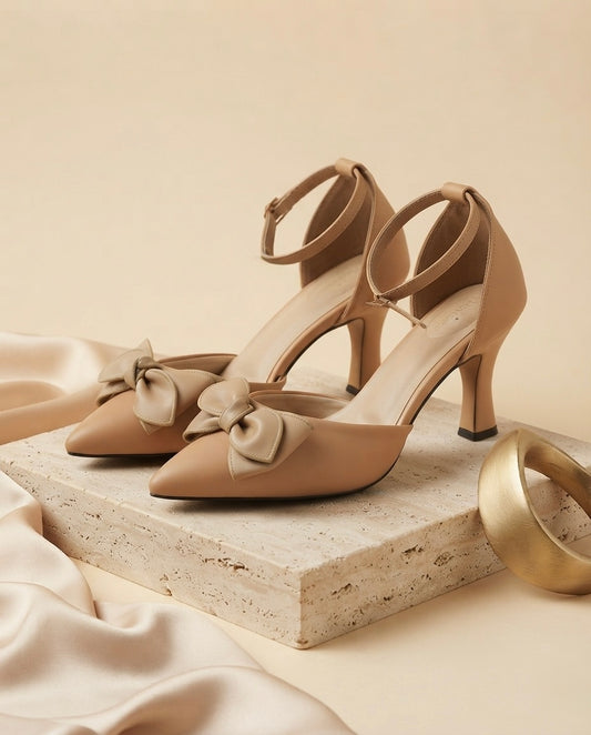 Tram Brown Heel