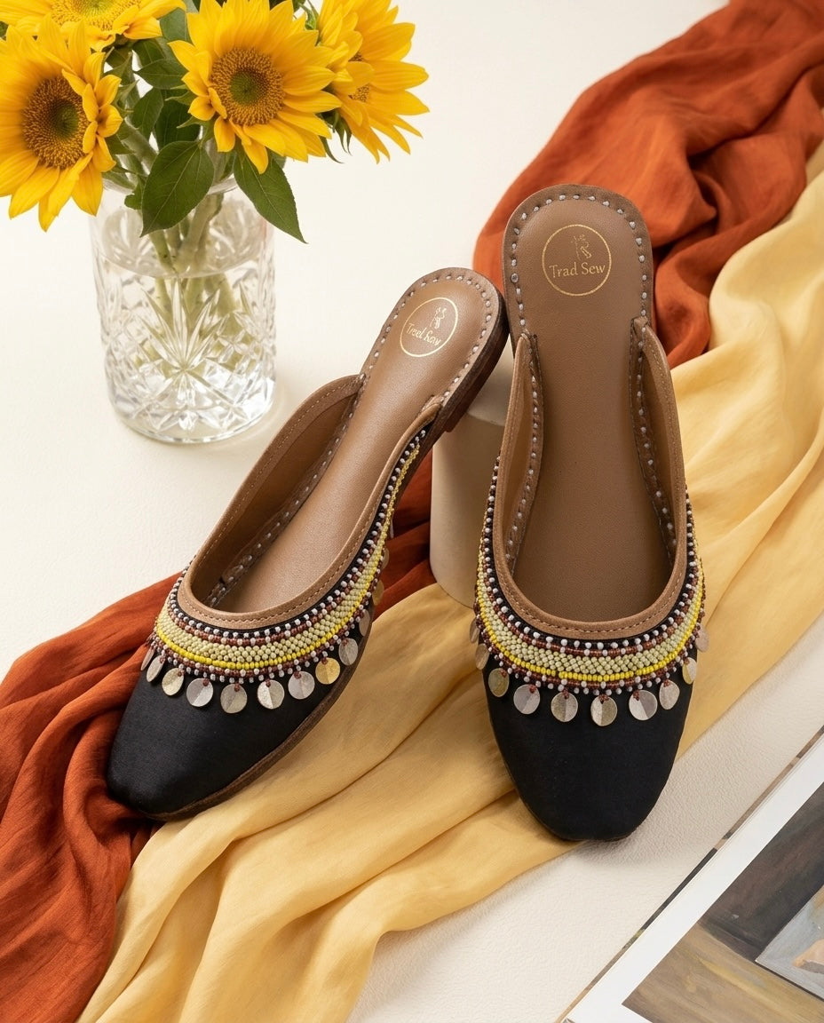 Radhika Open back Jutti (Mule)