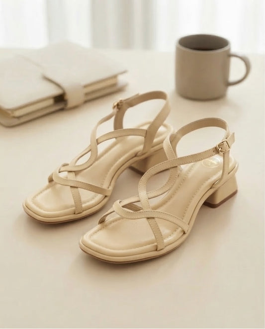 Detroit Heel 1” Cream