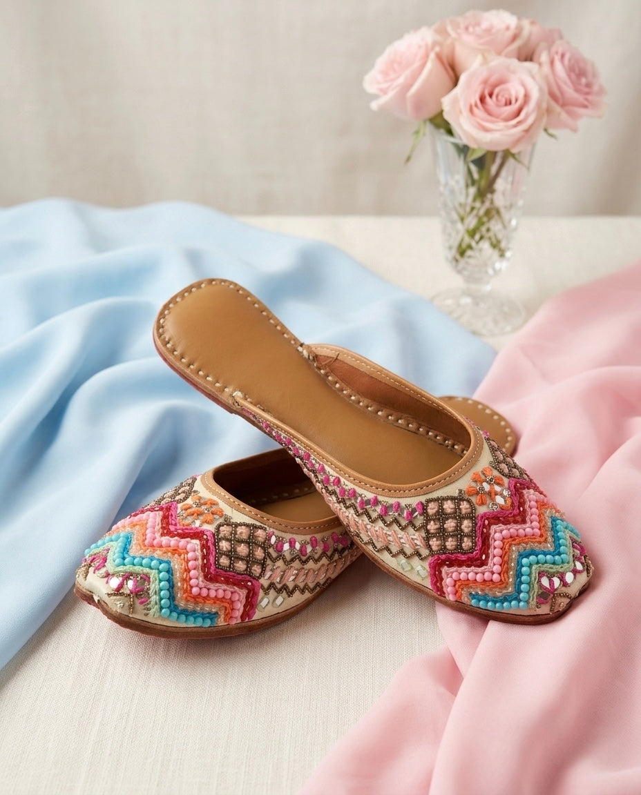Deepika Open back jutti (Mule)