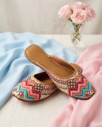 Deepika Open back jutti (Mule)