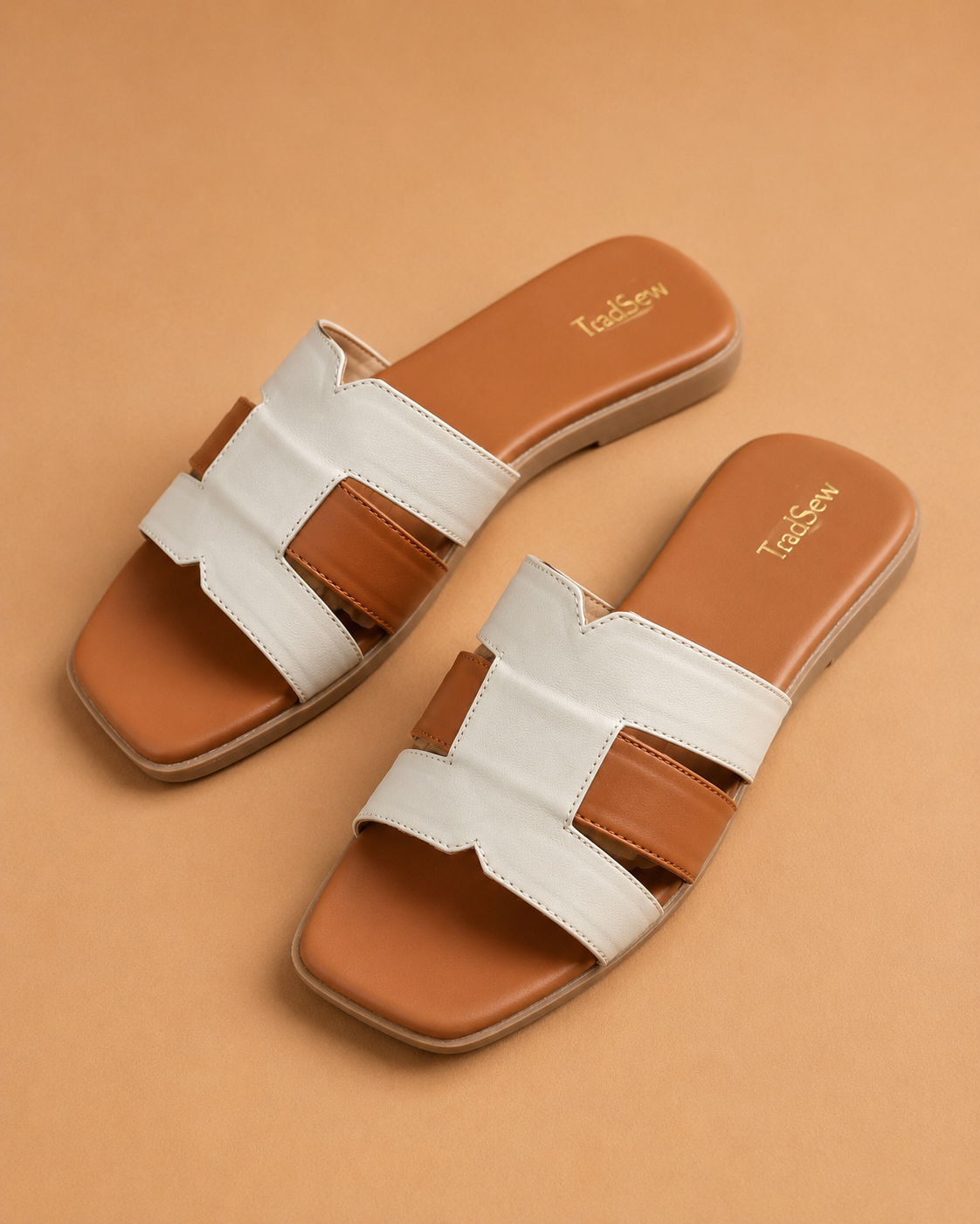 Bluff Flat Brown White