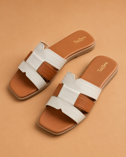 Bluff Flat Brown White