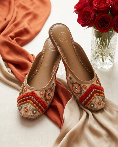 Tripti Open back jutti (Mule)