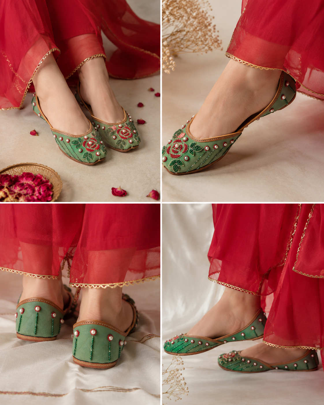 Chaaya : Green (Jutti)