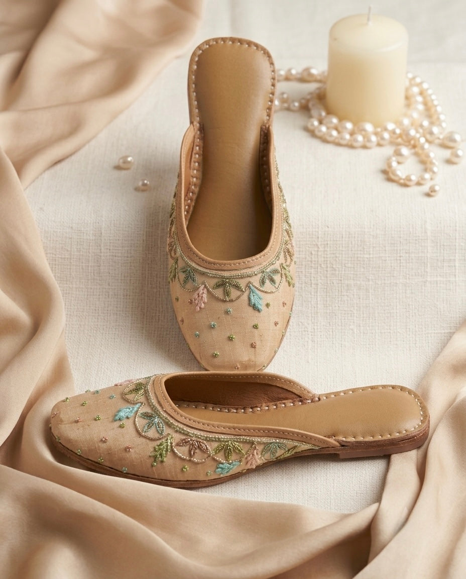 Vidya Open back Jutti (Mule)