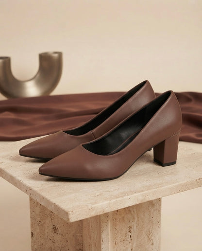 Class Brown Heel