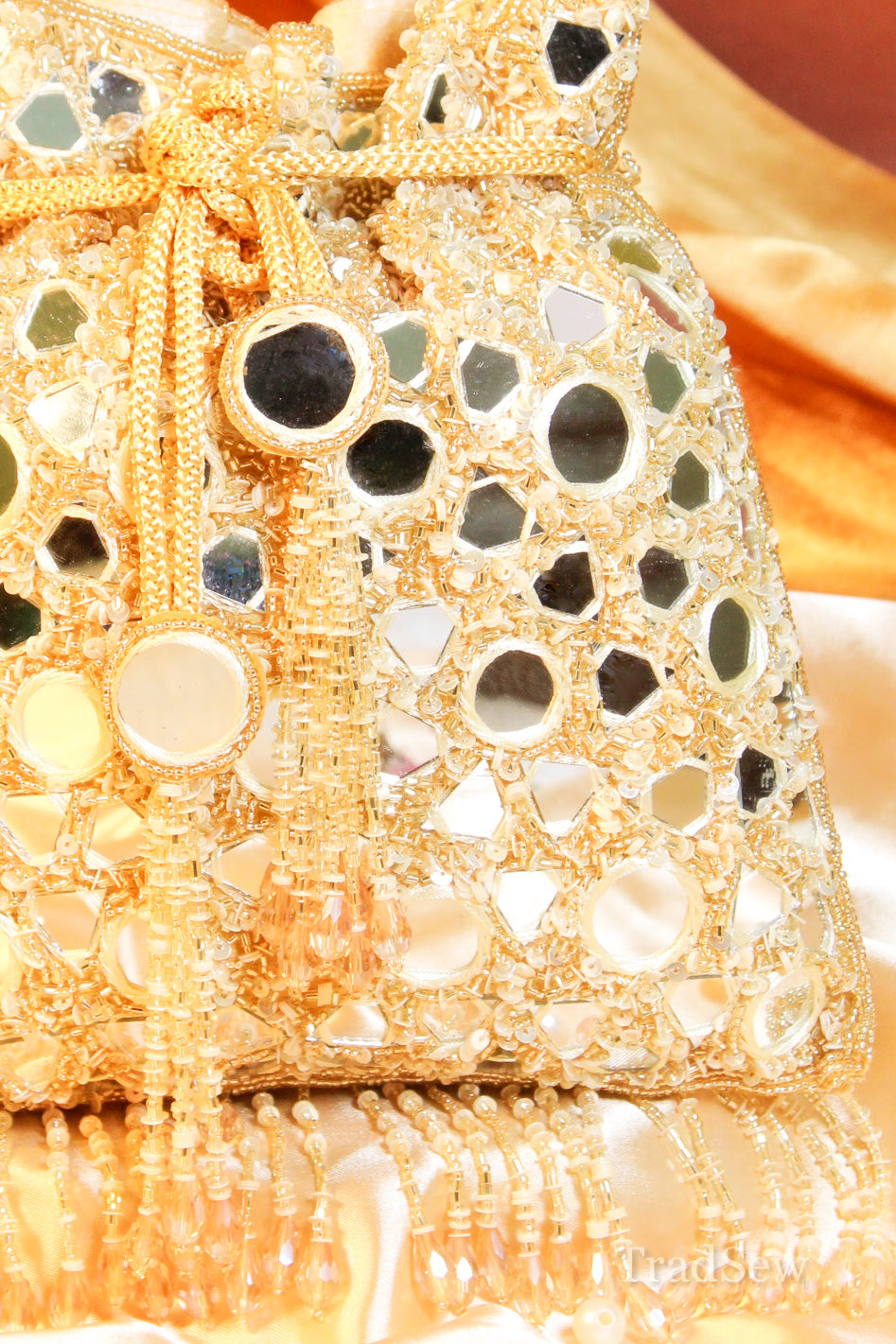 Diva Gold Handcrafted Designer Handbags for women