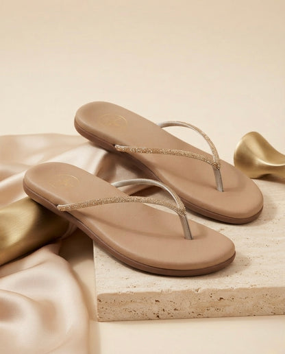 Flink Beige Flats