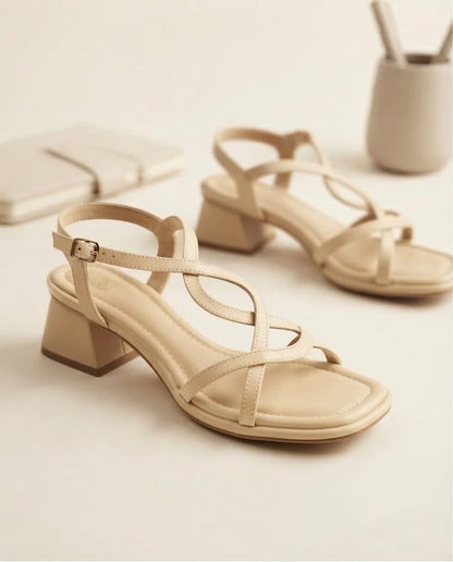 Detroit Heel 1” Cream