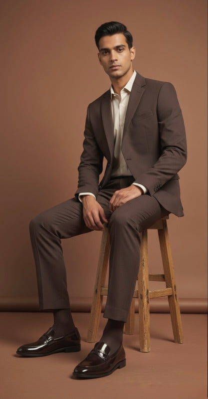 male formal shoes joey brown loafers model shoot