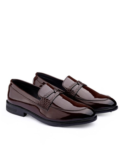  formal loafers for men joey brown loafers side view