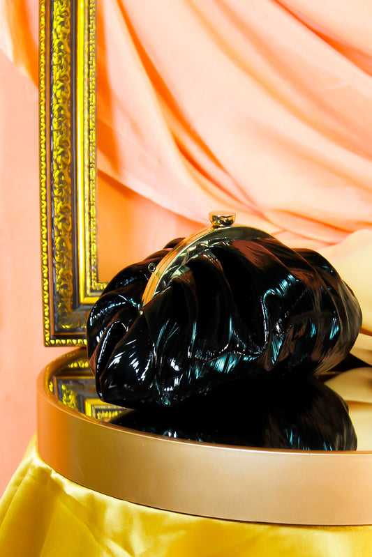 Raina Black Handcrafted Designer Handbag for women